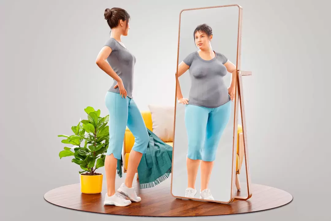 By imagining yourself as having a slim figure, you can be motivated to lose weight. 